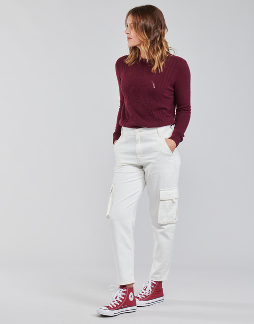 Pantalone-Cargo-LOOSE-CARGO-Bianco-2