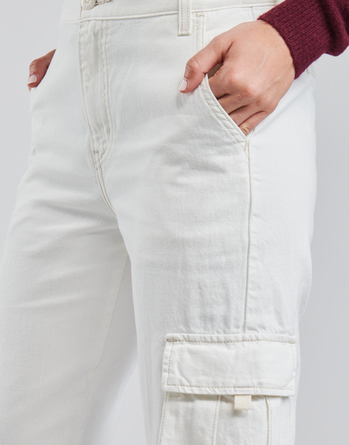 Pantalone-Cargo-LOOSE-CARGO-Bianco-4