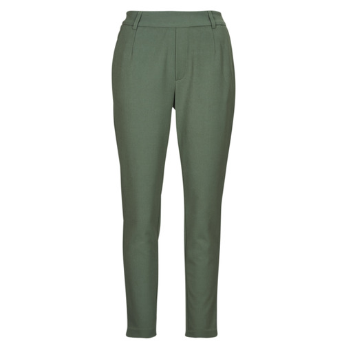 Pantaloni morbidi / Pantaloni alla zuava    VIVARONE HW SLIM PANT  Verde