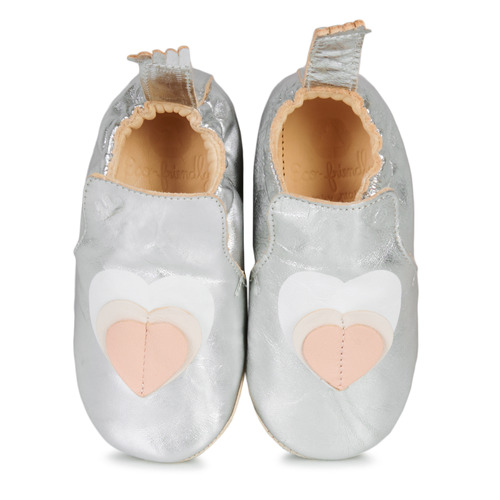 Pantofole-bambini-ragazza-Easy-Peasy-MY-BLUBLU-COEUR-VOLANT-Argento-Easy-Peasy-1