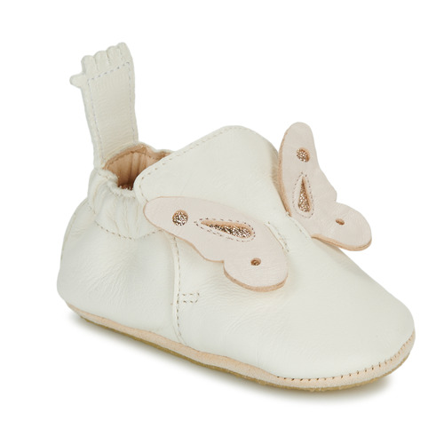 Pantofole bambini ragazza Easy Peasy  MY BLUBLU PAPILLON  Bianco Easy Peasy 3608925970216