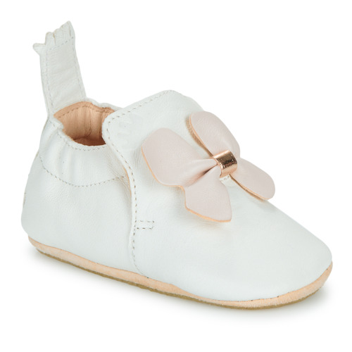 Pantofole bambini ragazza Easy Peasy  MY BLUBLU PAPILLON VOLANT  Bianco Easy Peasy 3608925971404