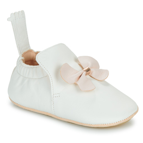 Pantofole bambini ragazza Easy Peasy  MY BLUBLU PAPILLON VOLANT  Bianco Easy Peasy 3608925971435