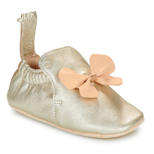 Pantofole bambini ragazza Easy Peasy  MY BLUBLU PAPILLON VOLANT  Oro Easy Peasy 3608925971374