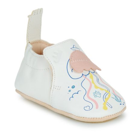 Pantofole bambini ragazza Easy Peasy  MY BLUBLU PIEUVRE  Bianco Easy Peasy 3608925971534