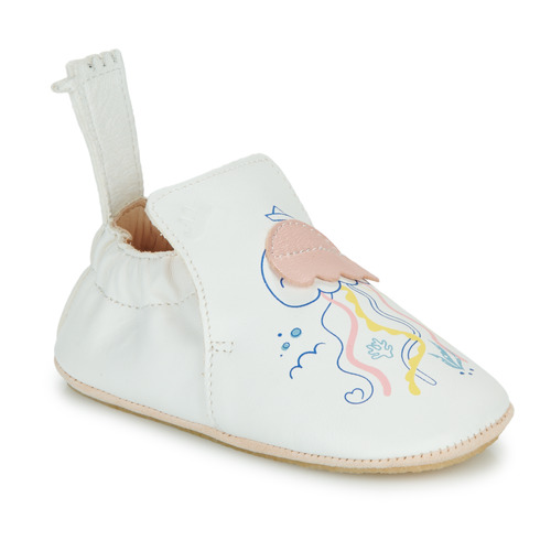 Pantofole bambini ragazza Easy Peasy  MY BLUBLU PIEUVRE  Bianco Easy Peasy 3608925971572