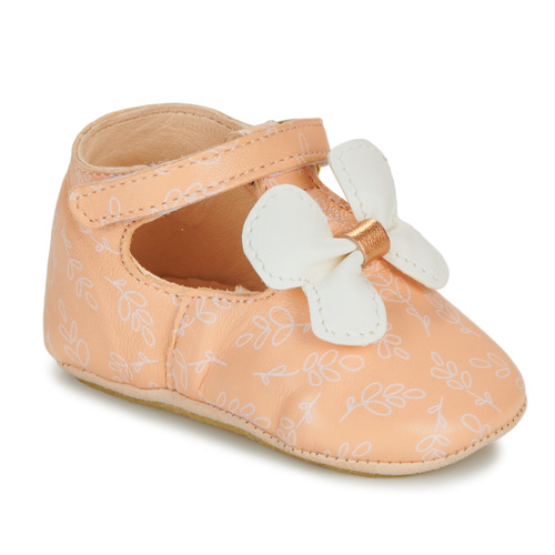 Pantofole bambini ragazza Easy Peasy  MY LILLYP PAPILLON VOLANT  Arancio Easy Peasy 3608925972067