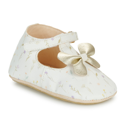 Pantofole bambini ragazza Easy Peasy  MY LILLYP PAPILLON VOLANT  Bianco Easy Peasy 3608925972159