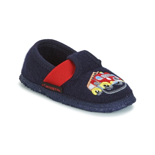 Pantofole bambini ragazza Giesswein  TRULBEN  Marine Giesswein 9008664976281