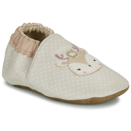 Pantofole bambini ragazza Robeez  FANCY SNOW  Beige Robeez