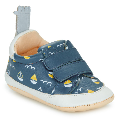 Pantofole bambini ragazzo Easy Peasy  MY BLUMOO PTI'VELCRO  Blu Easy Peasy 3608925969326