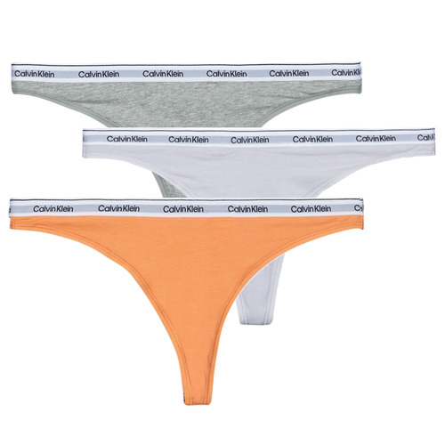 Perizoma    THONG 3PK X3  Multicolore