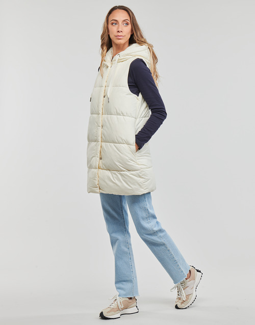 Piumino-ONLASTA-PUFFER-WAISTCOAT-CC-OTW-Beige-2