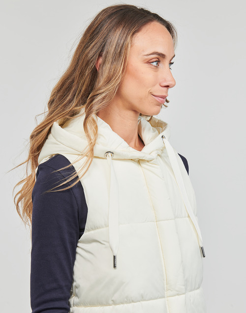 Piumino-ONLASTA-PUFFER-WAISTCOAT-CC-OTW-Beige-4