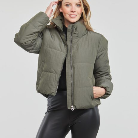 Piumino-ONLDOLLY-SHORT-PUFFER-JACKET-OTW-NOOS-Verde-1