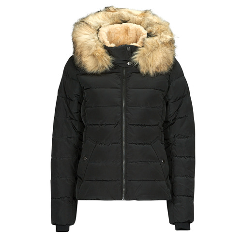 Piumino    ONLNEWCAMILLA FUR HOOD JACKET CC OTW  Nero