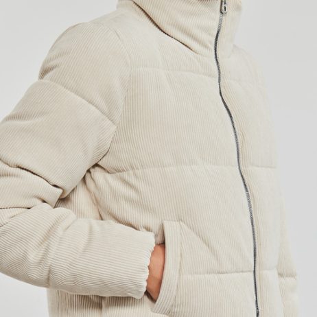 Piumino-ONLNEWDOLLY-CORDUROY-PUFFER-CC-OTW-Beige-4