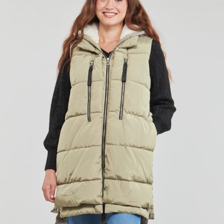 Piumino-ONLNEWNORA-PUFFER-WAISTCOAT-CC-OTW-Beige-1