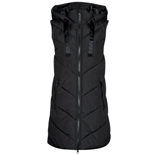 Piumino    SKYLAR PADDED HOOD WAISTCOAT OTW  Nero