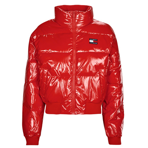 Piumino    TJW BADGE GLOSSY PUFFER  Rosso