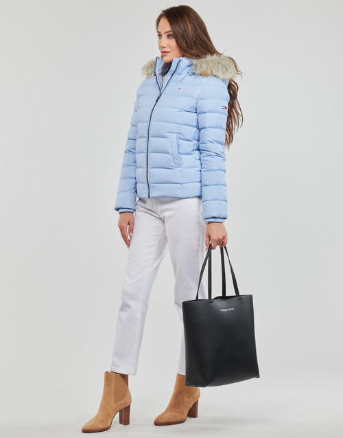 Piumino-TJW-BASIC-HOODED-DOWN-JACKET-Blu-2