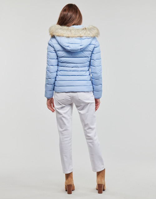 Piumino-TJW-BASIC-HOODED-DOWN-JACKET-Blu-3