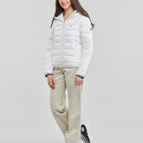 Piumino-TJW-QUILTED-TAPE-HOODED-JACKET-Bianco-2