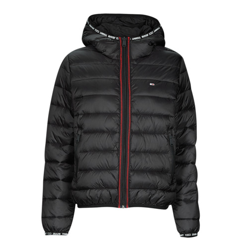 Piumino    TJW QUILTED TAPE HOODED JACKET  Nero