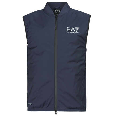 Piumino uomo Emporio Armani EA7  BOMBER VEST  Blu Emporio Armani EA7 8057970710752