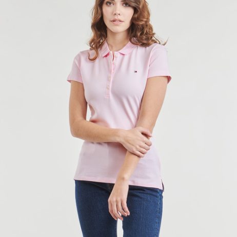 Polo-HERITAGE-SHORT-SLEEVESLIM-POLO-Rosa-1