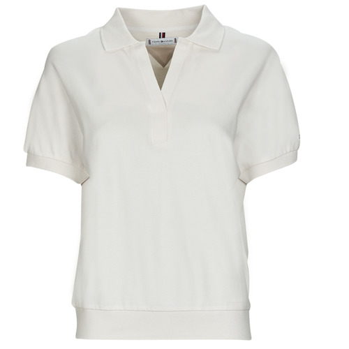 Polo    RELAXED LYOCELL POLO SS  Bianco