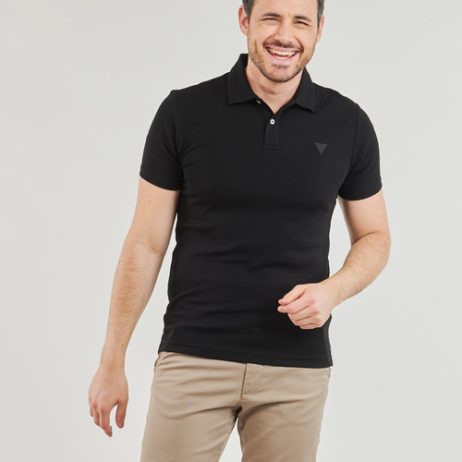 Polo-uomo-Guess-NOLAN-SS-POLO-Nero-Guess-7626101305214-1