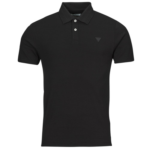 Polo uomo Guess  NOLAN SS POLO  Nero Guess 7626101305214