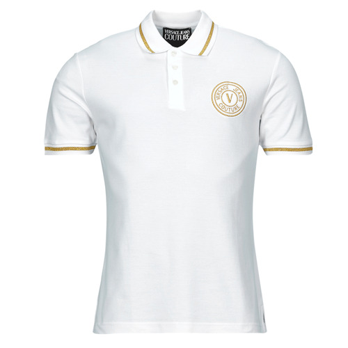 Polo uomo Versace Jeans Couture  76GAGT02  Bianco Versace Jeans Couture 8052019595628