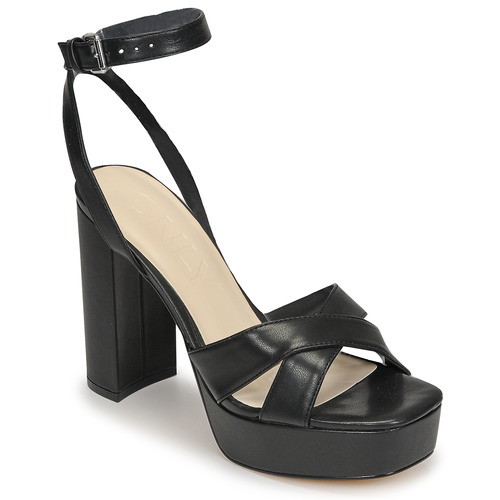 Sandali    ONLAUTUM-3 PU HEELED SANDAL  Nero