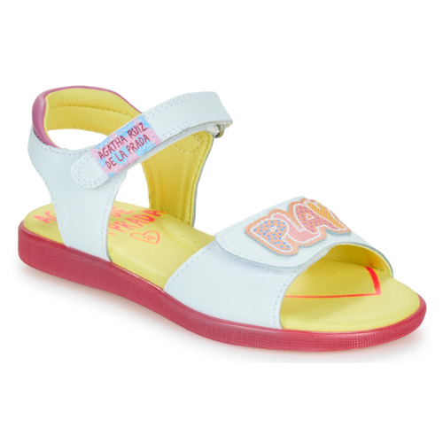 Sandali bambini ragazza Agatha Ruiz de la Prada  SANDALIA PLAY  Bianco Agatha Ruiz de la Prada 8434198786668