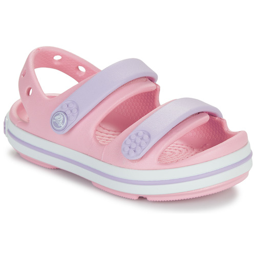 Sandali bambini ragazza Crocs  Crocband Cruiser Sandal T  Rosa Crocs 196265604722