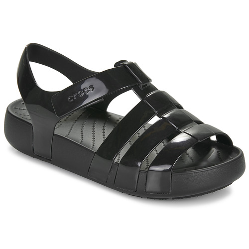 Sandali bambini ragazza Crocs  Isabella Sandal K  Nero Crocs 196265596331