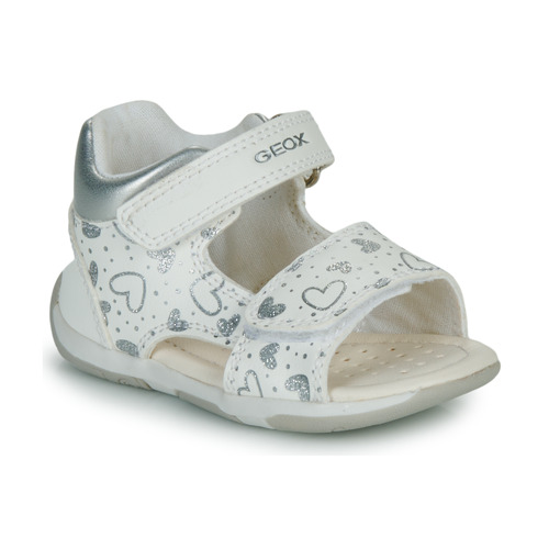 Sandali bambini ragazza Geox  B SANDAL TAPUZ GIRL  Bianco Geox 8056206499720