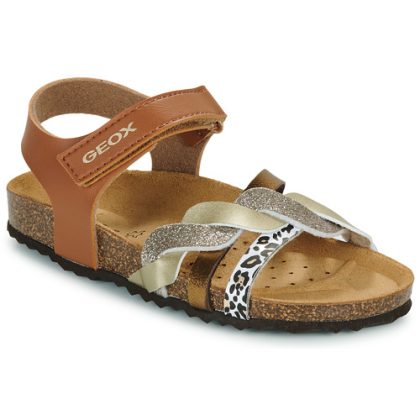 Sandali bambini ragazza Geox  J ADRIEL GIRL  Marrone Geox 8056206565272