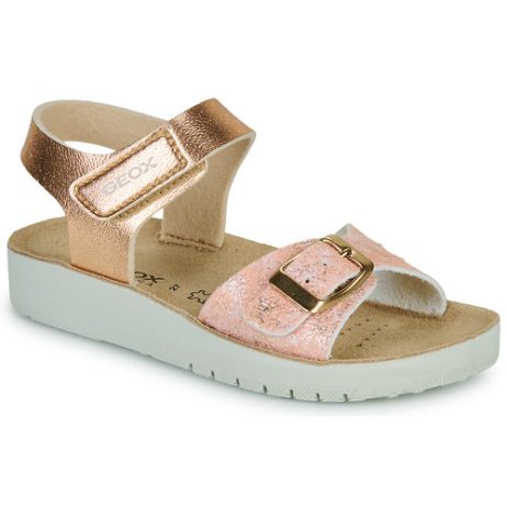 Sandali bambini ragazza Geox  J SANDAL COSTAREI GI  Rosa Geox 8056206675056