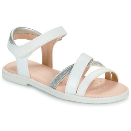 Sandali bambini ragazza Geox  J SANDAL KARLY GIRL  Bianco Geox 8056206093010