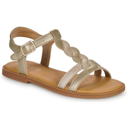 Sandali bambini ragazza Geox  J SANDAL KARLY GIRL  Oro Geox 8056206635692