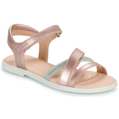 Sandali bambini ragazza Geox  J SANDAL KARLY GIRL  Rosa Geox 8050036058621