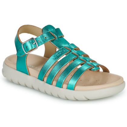 Sandali bambini ragazza Geox  J SANDAL SOLEIMA GIR  Blu Geox 8056206552180