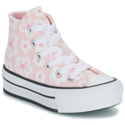 Scarpe bambini ragazza Converse  CHUCK TAYLOR ALL STAR EVA LIFT  Rosa Converse 194434639384