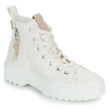 Scarpe bambini ragazza Converse  CHUCK TAYLOR ALL STAR LUGGED LIFT  Bianco Converse 194434643893