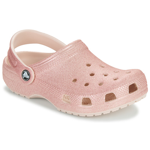 Scarpe bambini ragazza Crocs  Classic Glitter Clog K  Rosa Crocs 196265551804