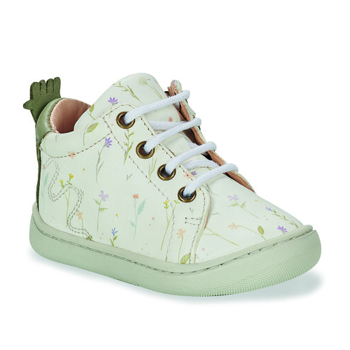 Scarpe bambini ragazza Easy Peasy  MY DEBOO LACET  Bianco Easy Peasy 3608925968183