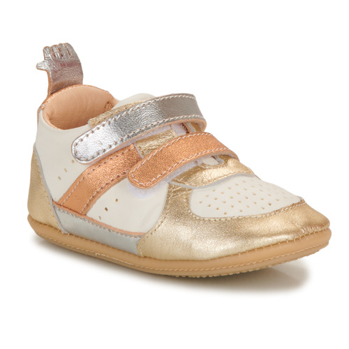 Scarpe bambini ragazza Easy Peasy  MY PRE BASKET VELCRO  Oro Easy Peasy 3608925967544